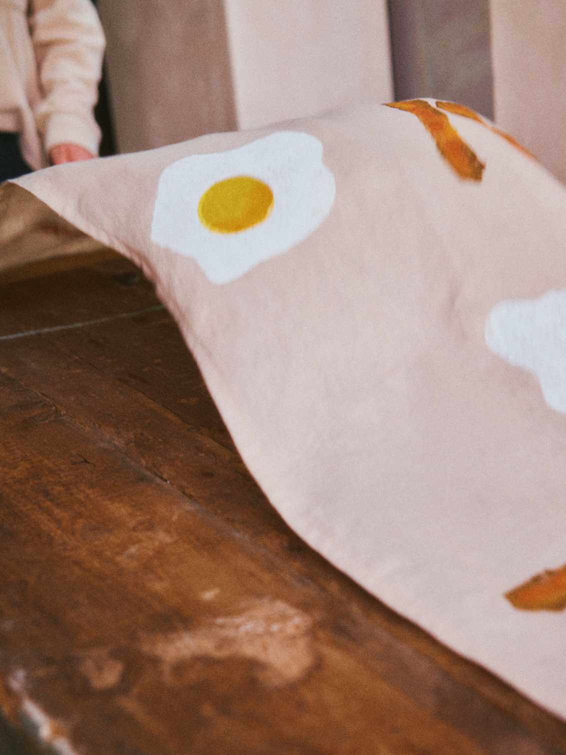 Eggs n Bacon Table Runner