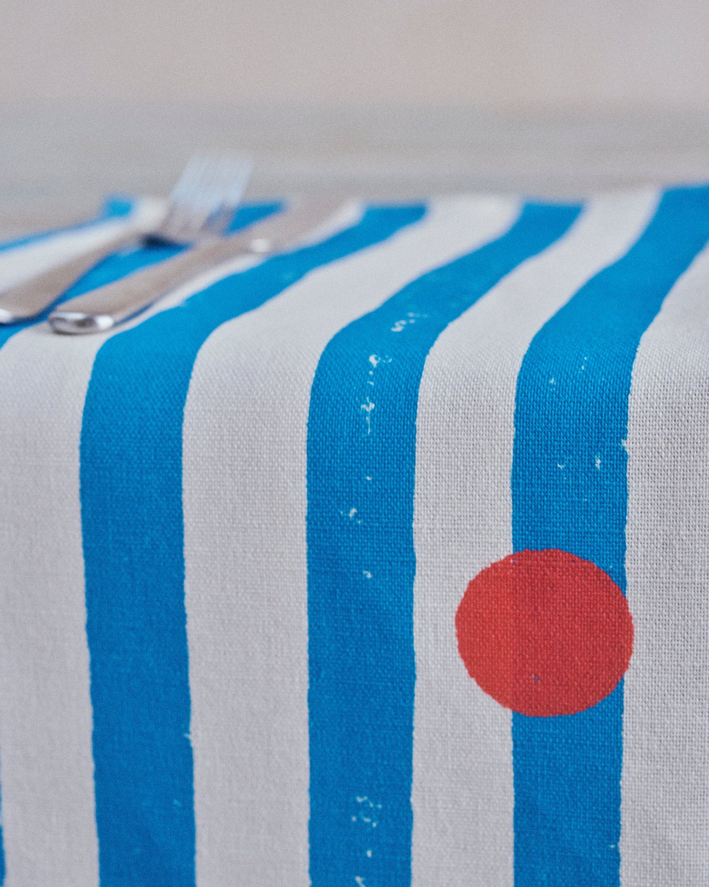 Set of Four Cirque Bleu Napkins