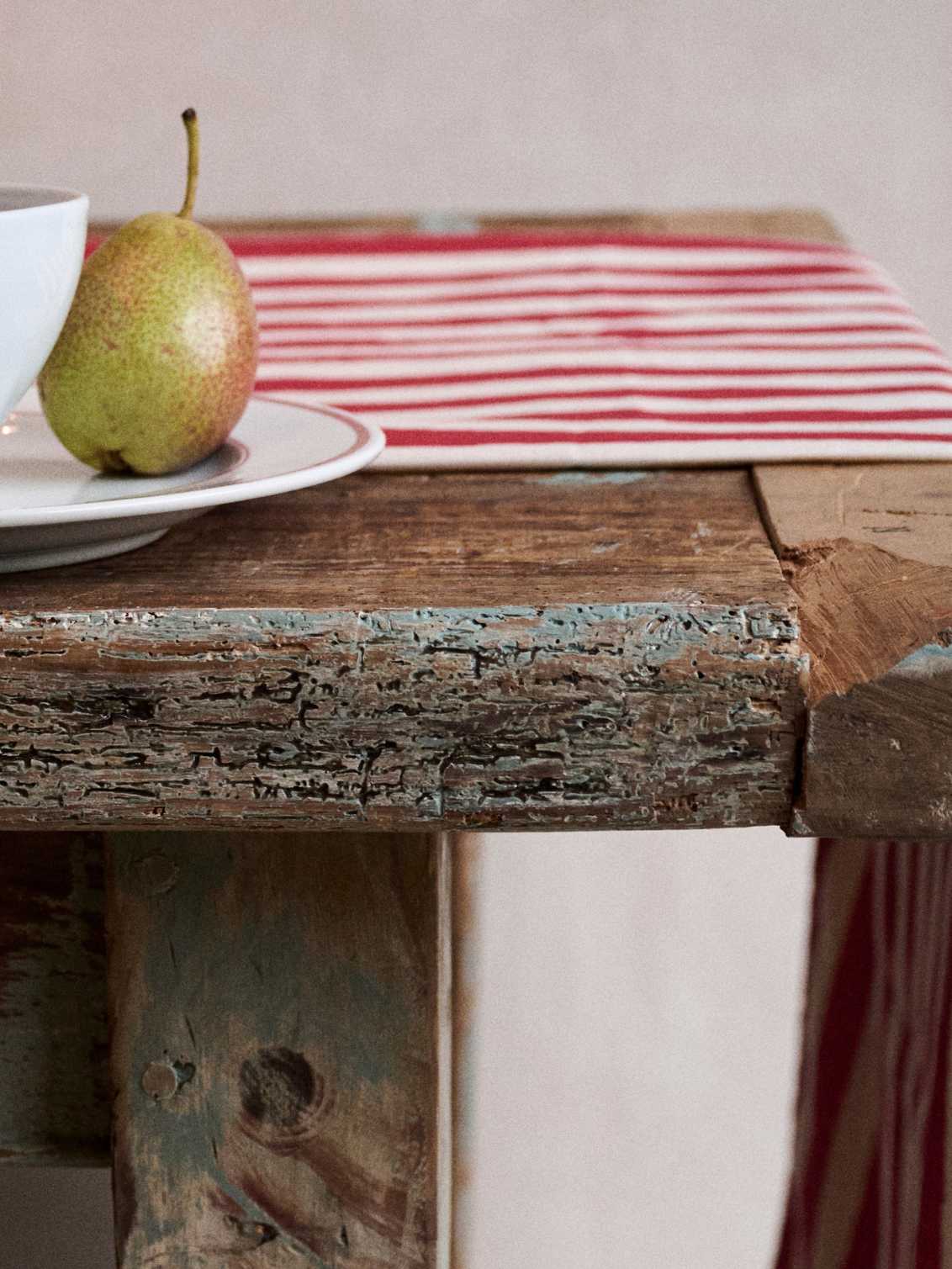 Red Stripe Table Runner