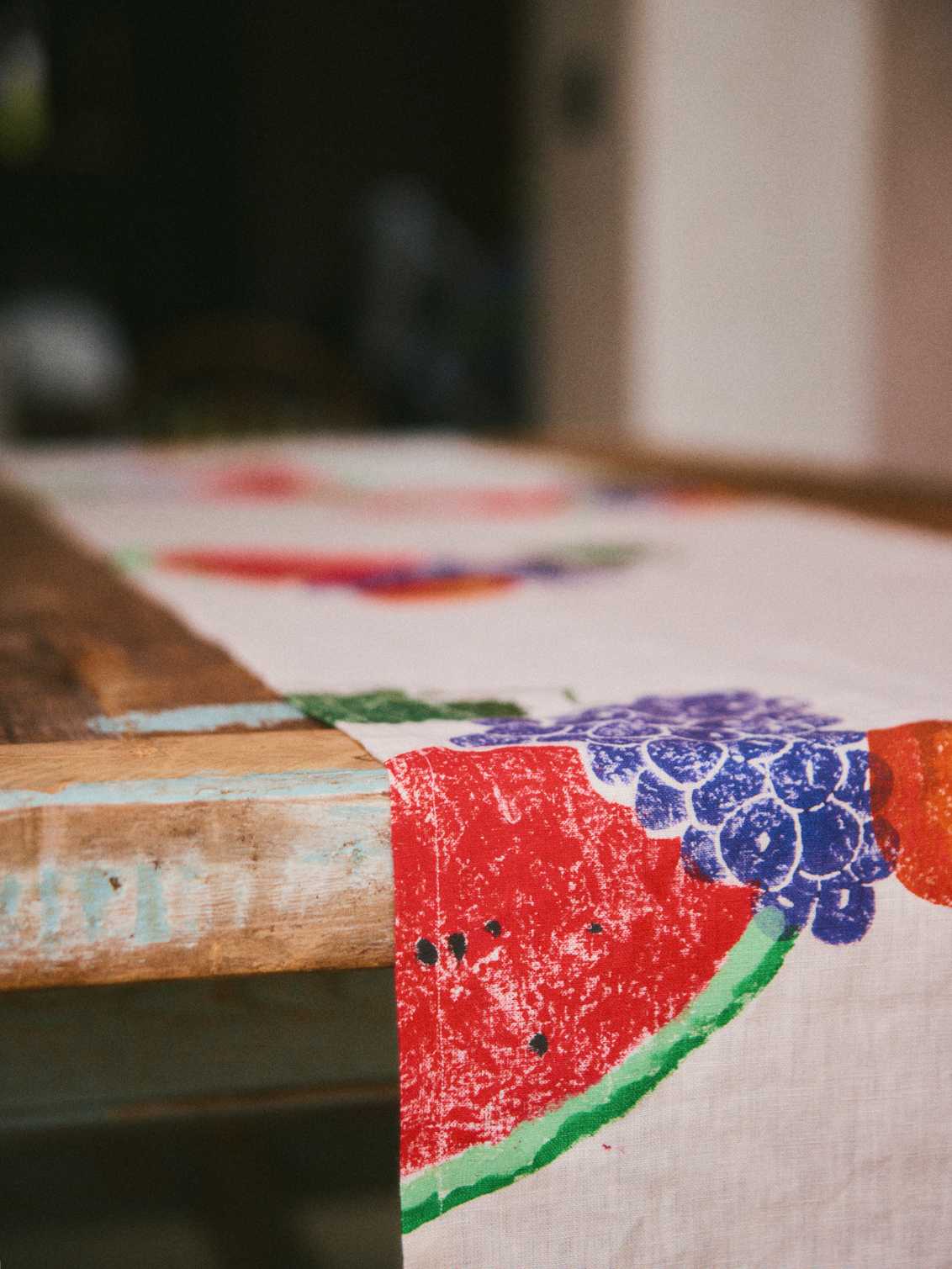 Fruit Salad Table Runner