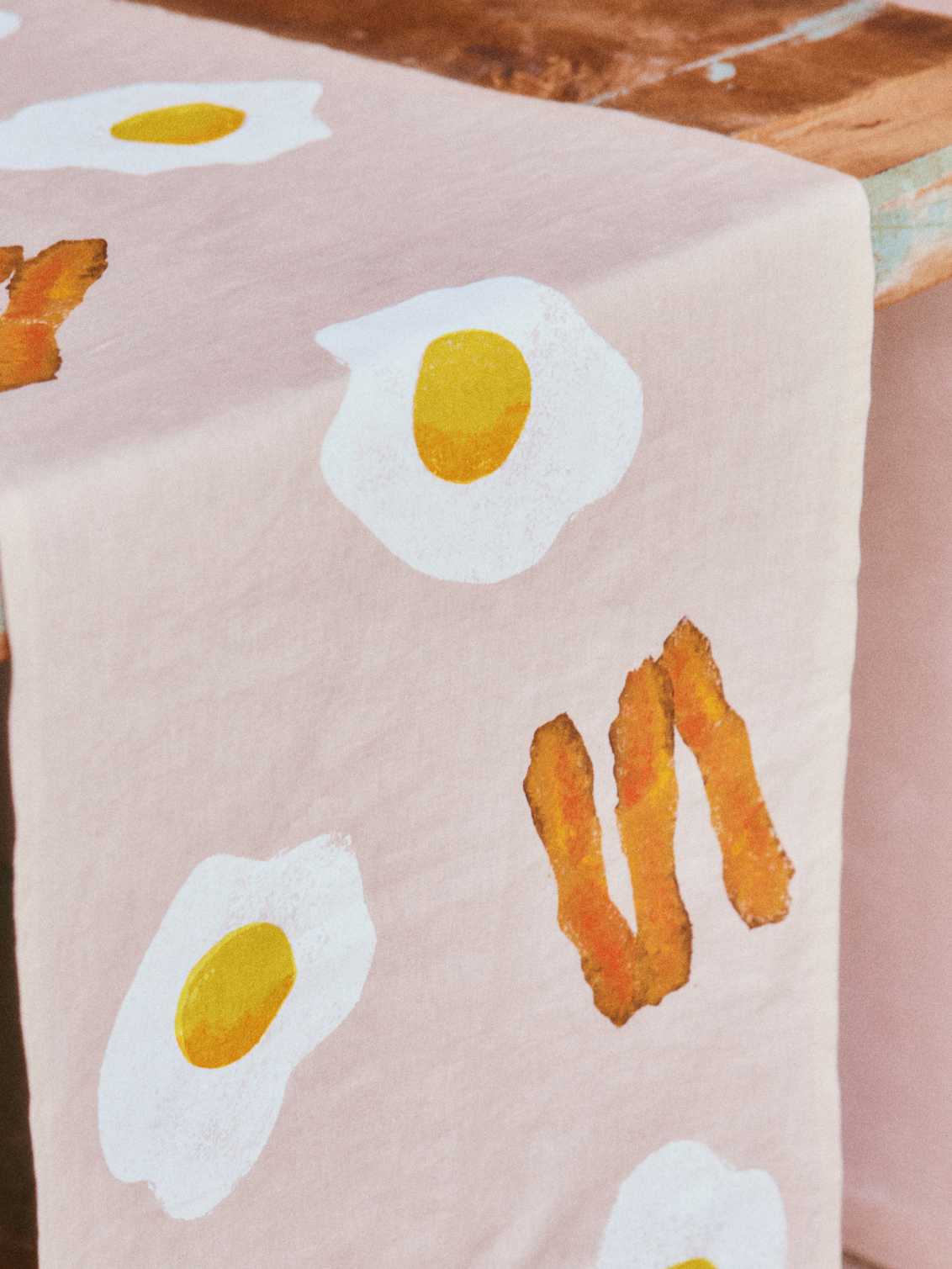 Eggs n Bacon Table Runner