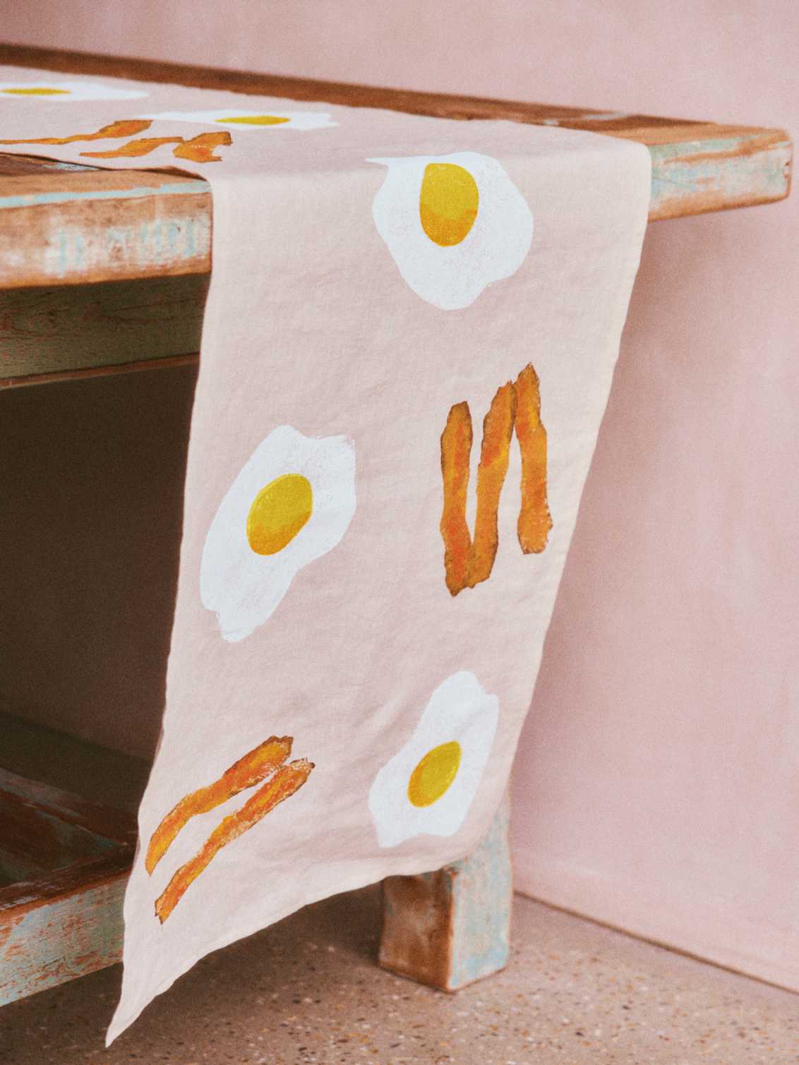 Eggs n Bacon Table Runner