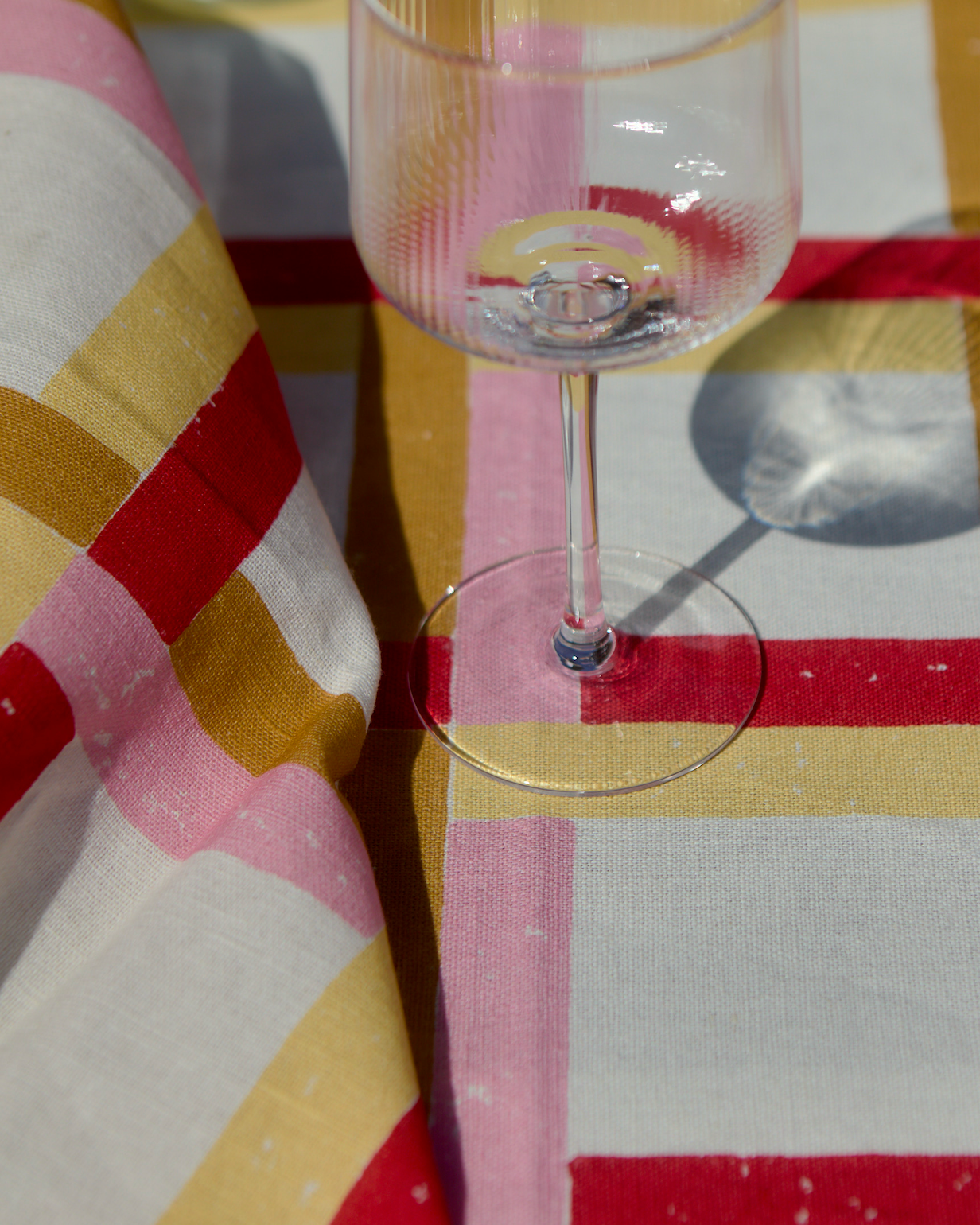 Battenberg Table Runner